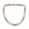 Rainbow Moti Necklace